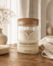 Warm Amber Rose | Vegan Scented Candle