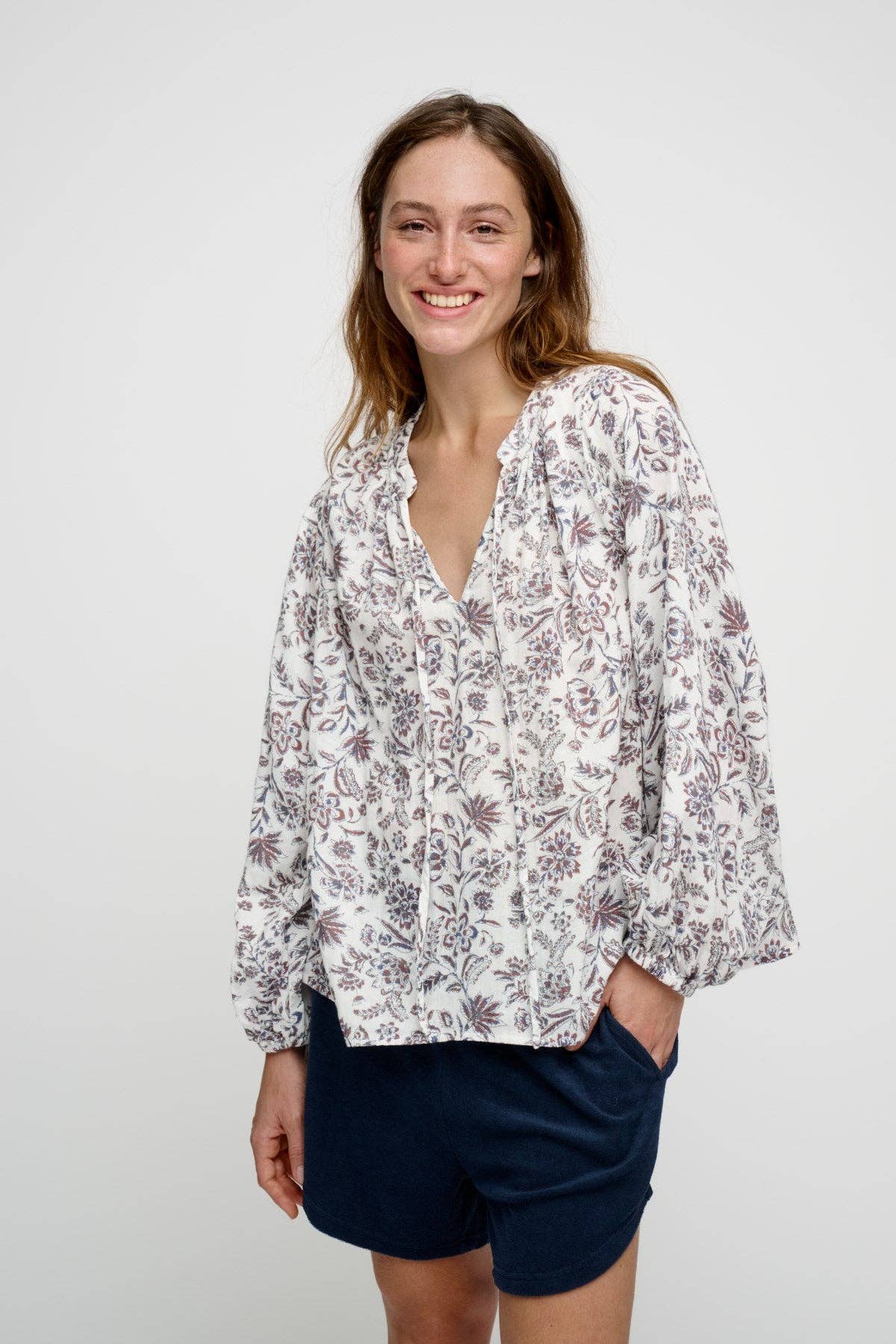 Avery shirt flower