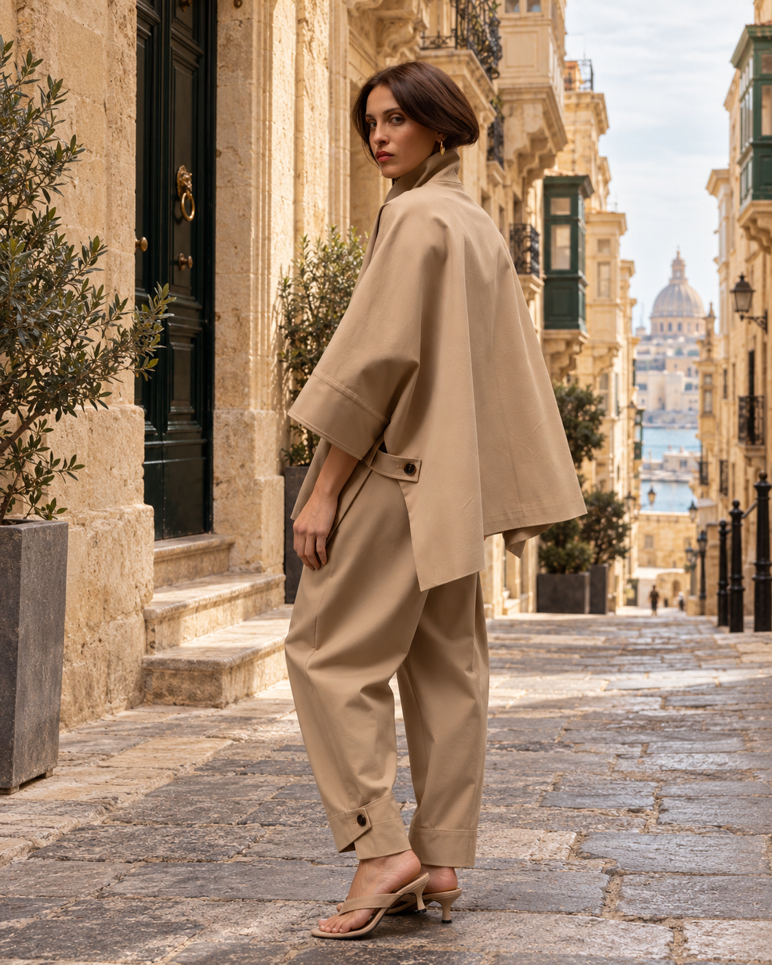 The Valletta | Cape Coat