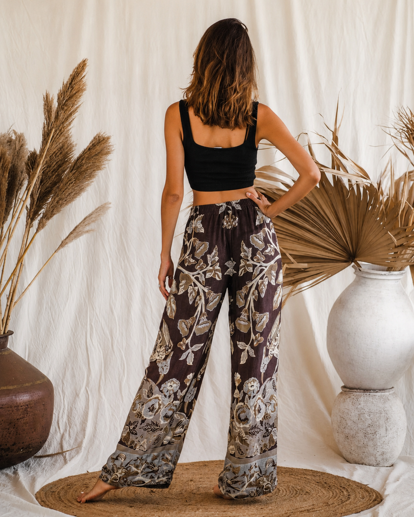 Burnt Umber - EcoVero Reversible Pants