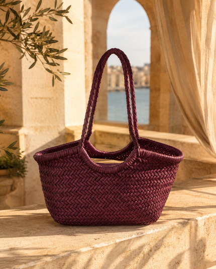 Vittoria | Hand Woven Real Leather Bag