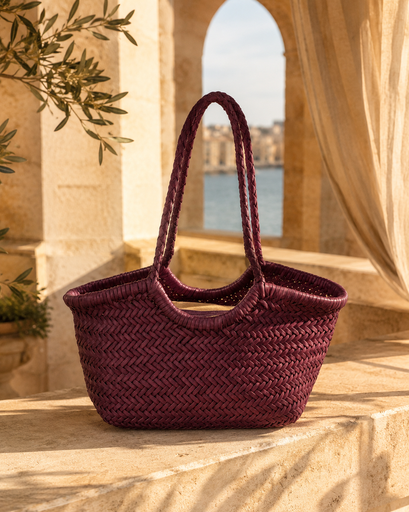 Vittoria | Hand Woven Real Leather Bag