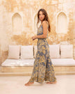 Forget Me Not - EcoVero Reversible Pants - New Arrival
