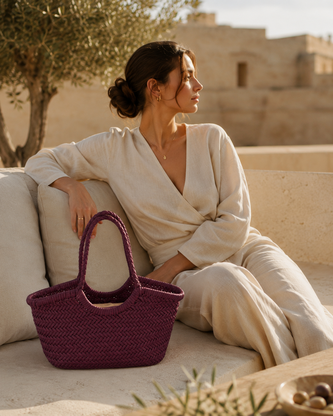 Vittoria | Hand Woven Real Leather Bag