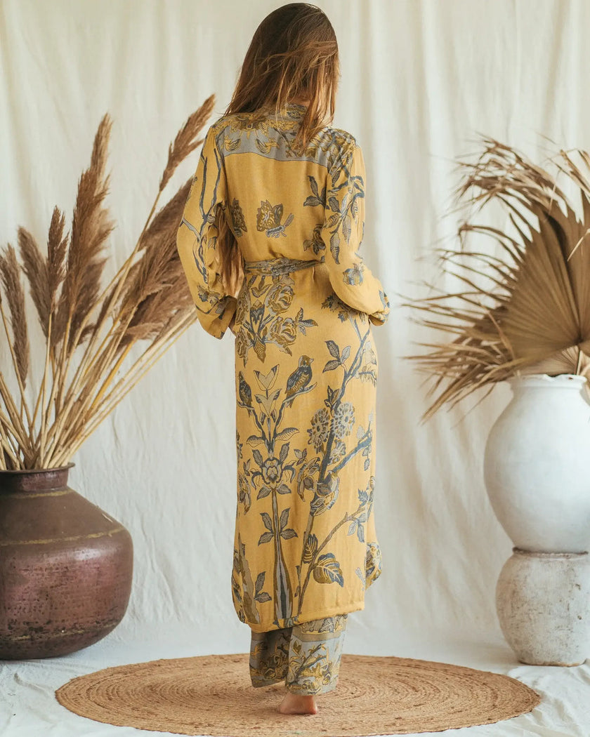 Forget Me Not - EcoVero Original Reversible Kaftan