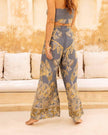 Forget Me Not - EcoVero Reversible Pants - New Arrival