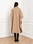 Élodie Beige Sable | Cape Coat