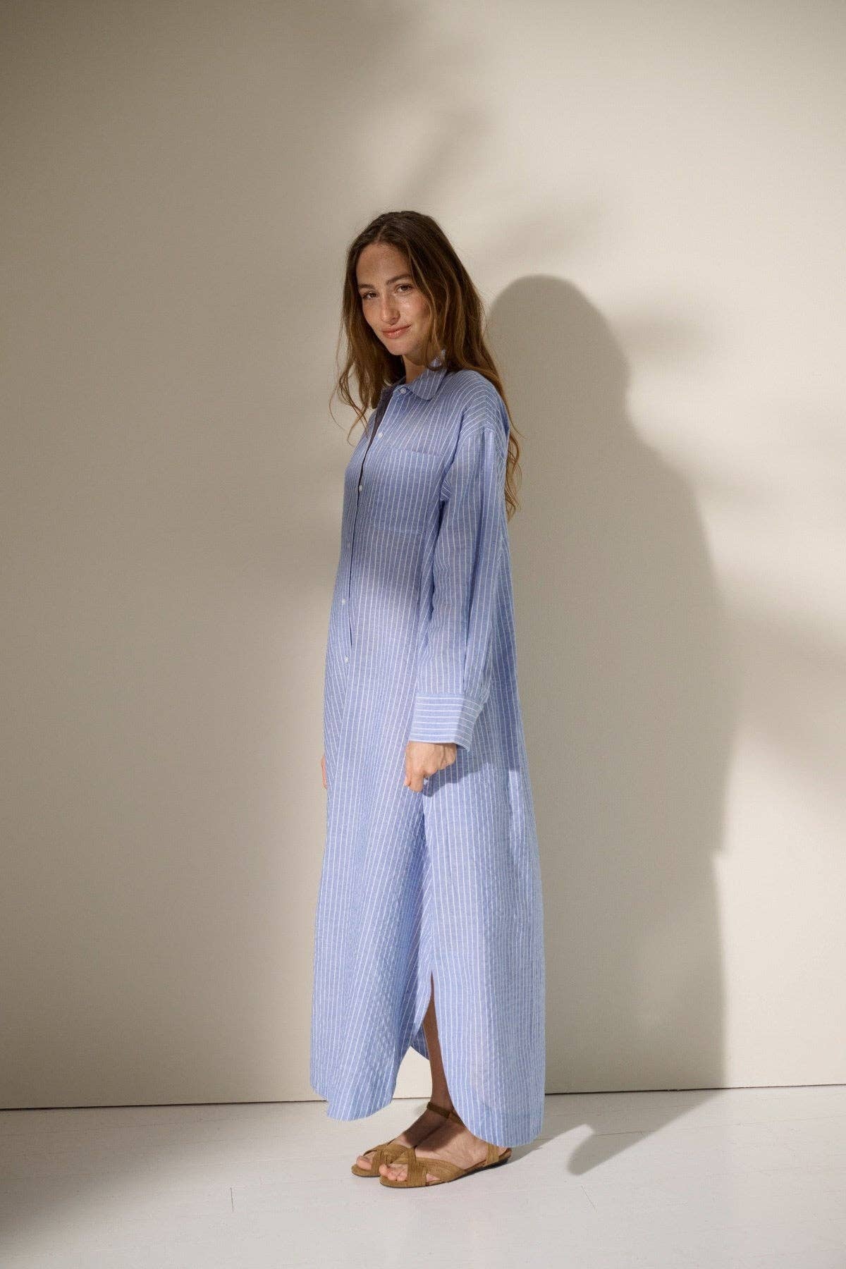 Ava shirtdress stripe