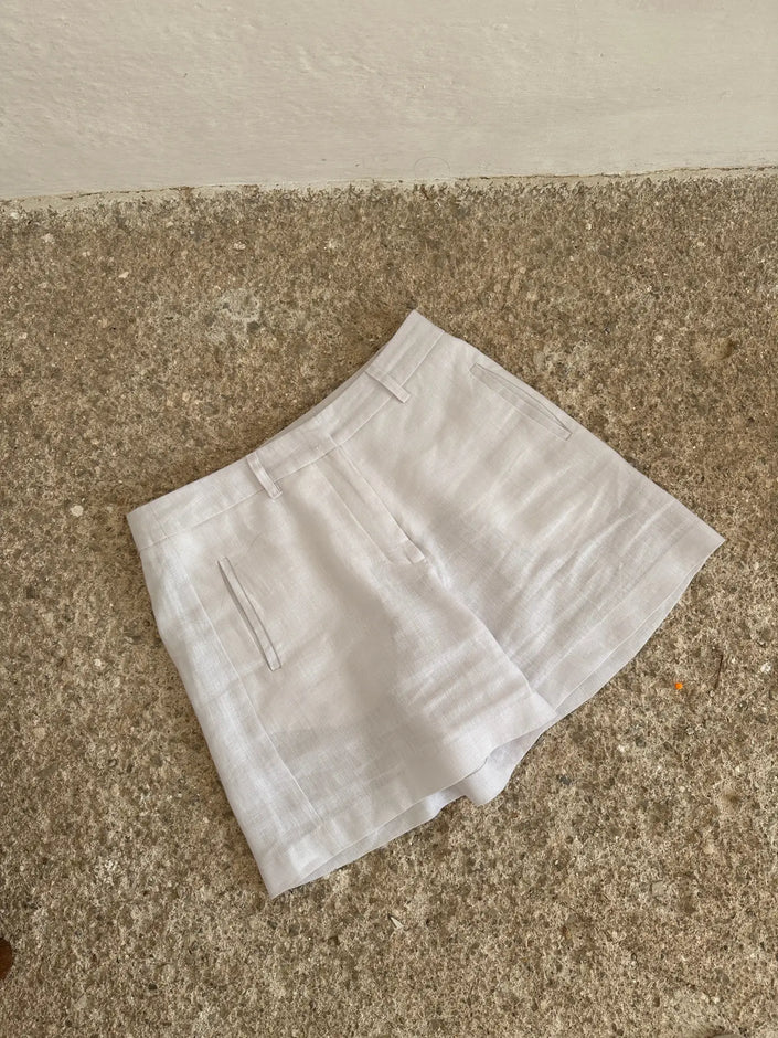 Sofia | 100% Organic linen Shorts